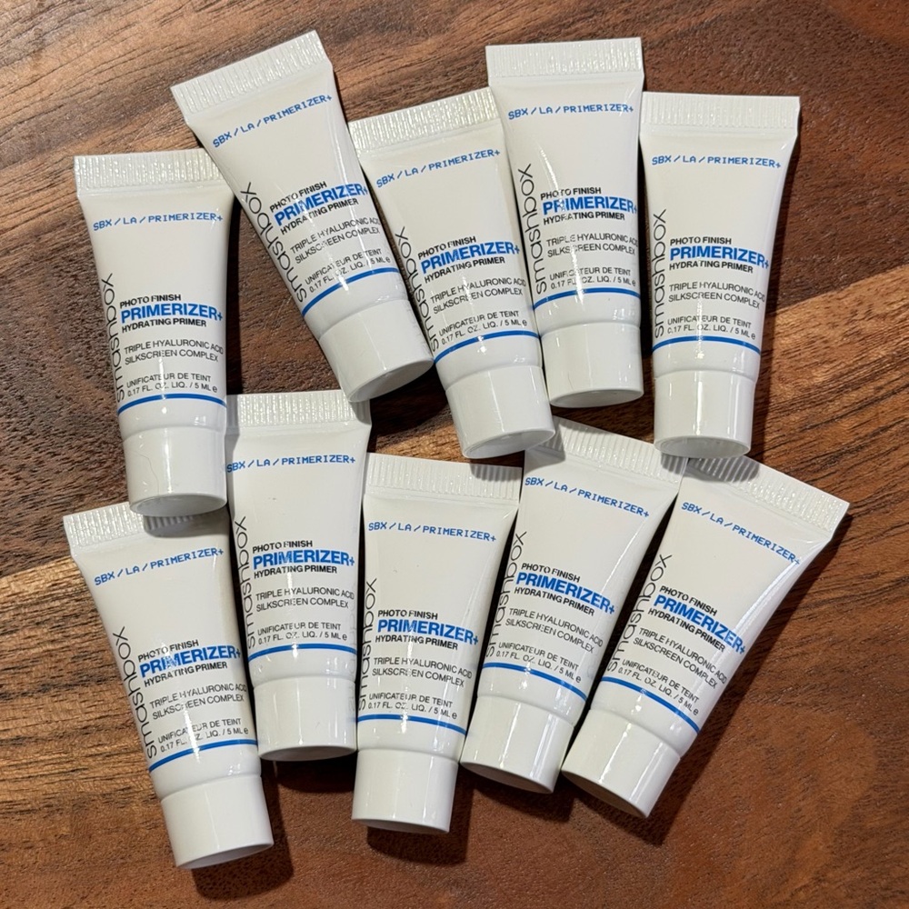 Lot of 10 Smashbox Photo Finish Hydrating Primerizers for travel, etc! BRAND NEW